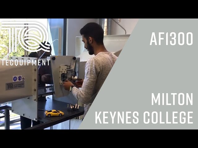 TecQuipment Wind Tunnel for Aeronautical Engineering Course at Milton Keynes College