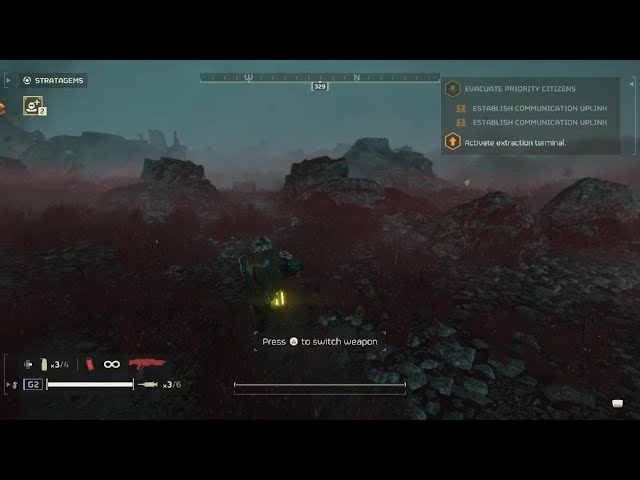 HELLDIVERS 2 close extraction