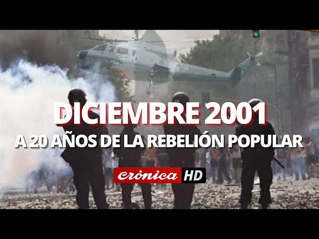 Diciembre 2001: a 20 años de la rebelión popular