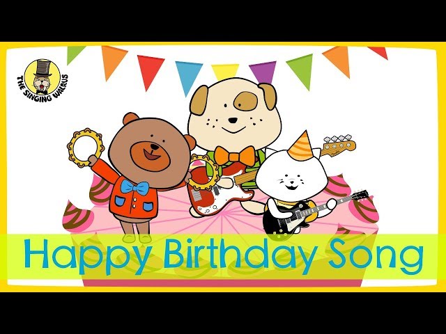 Happy Birthday Song | The Singing Walrus