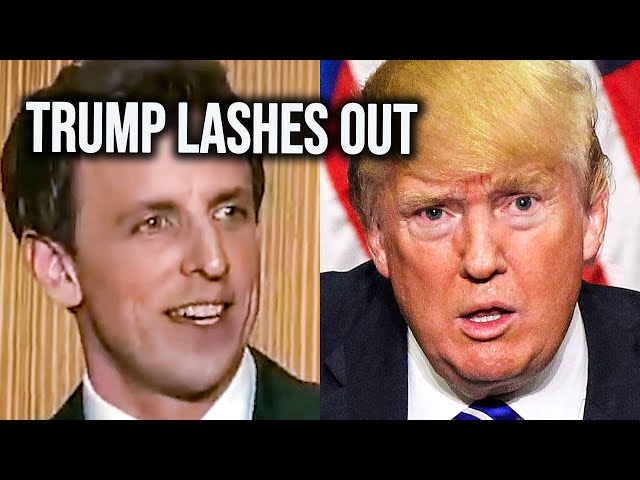 Trump Throws Late Night TANTRUM Over Seth Meyers After SNL Secret Spilled