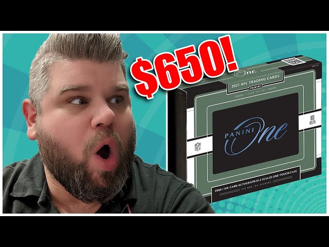 $650 For One Card! Panini One Football IS THE ULTIMATE RISK!