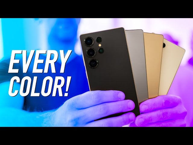 EVERY Samsung Galaxy S25 color EXPLAINED!