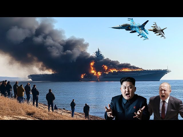 North Korean aircraft carrier carrying deadly missiles headed towards Russia was sunk by Ukraine.