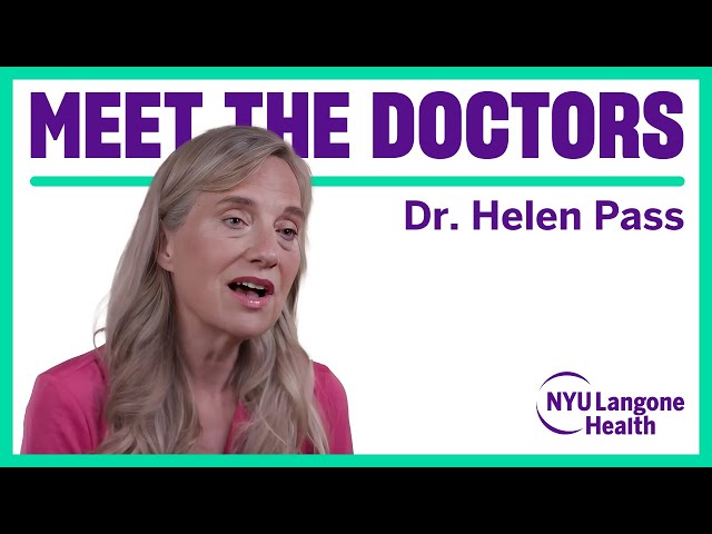 Meet Breast Cancer Surgeon Dr. Helen Pass