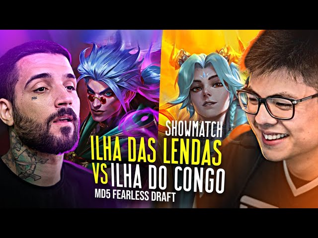 DEI GAP NO PAI???? ILHA DAS LENDAS x ILHA DO CONGO (MD5 COMPLETA) POV ESA - LEAGUE OF LEGENDS