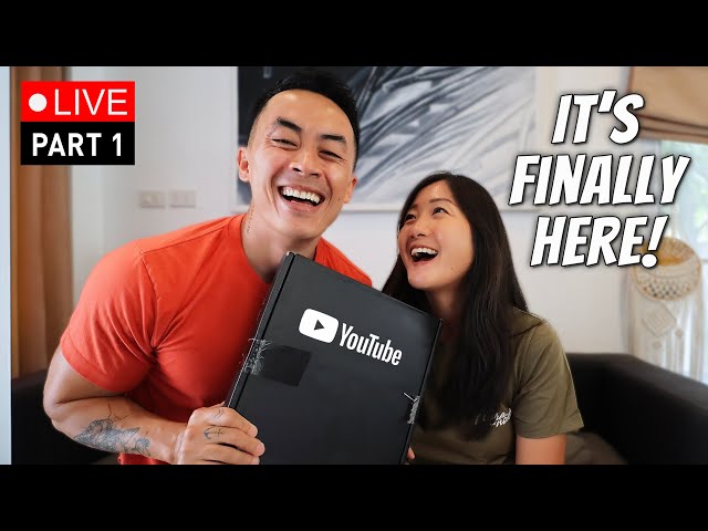 We Got Our SILVER PLAY BUTTON (PART 1) 🔴 100K Subscribers LIVESTREAM