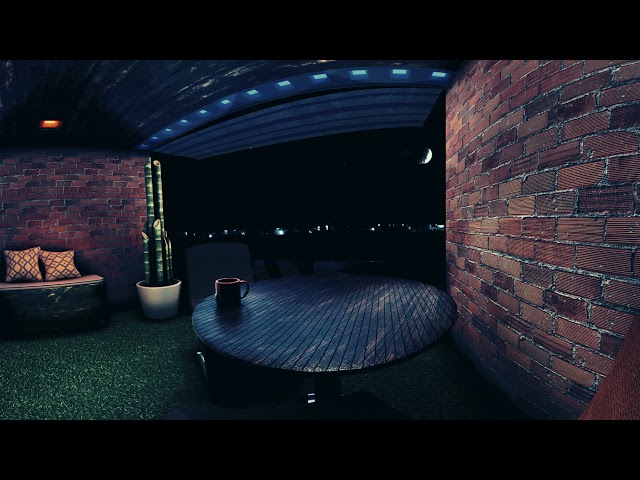 "Balcony Vibes"  360° Environment with Relaxing Music|Chill Vibes|CGI