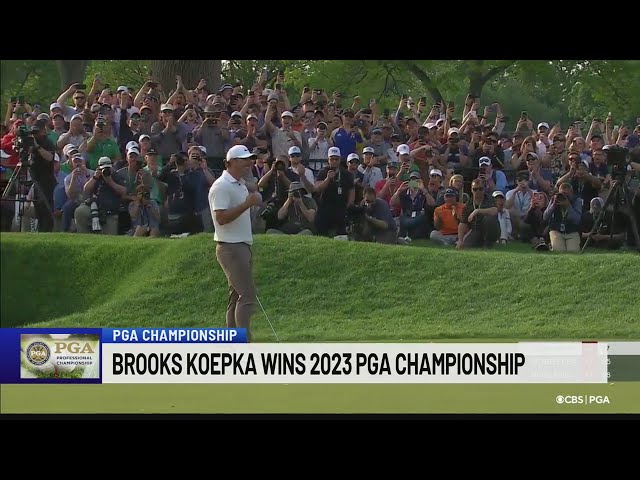 Brooks Koepka wins 2023 PGA Championship