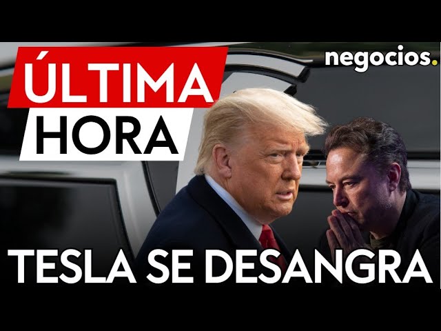 ÚLTIMA HORA | Tesla se desangra por temor a los aranceles de Trump: pierde más de un 5%