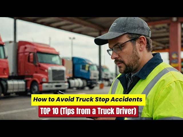 How to Avoid Truck Stop Accidents (Tips from a Truck Driver)