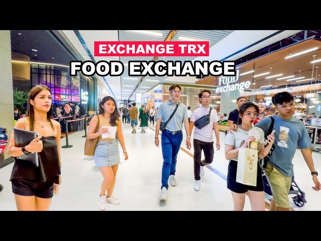 Food Exchange at Exchange TRX | Best Kuala Lumpur Food Court 🇲🇾🍱🍛