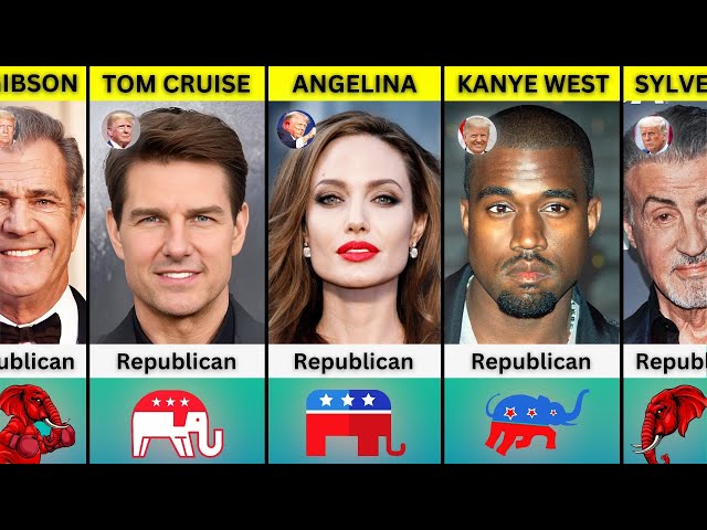 Won't Believe They're Republicans | Celebrities & Hollywood Actors