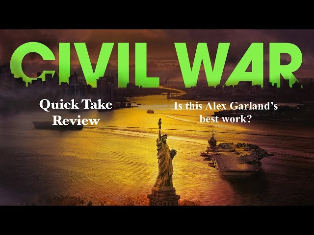 Civil War | Quick Take Movie Review | Alex Garland | Kristen Dunst | Cailee Spaeny | A24