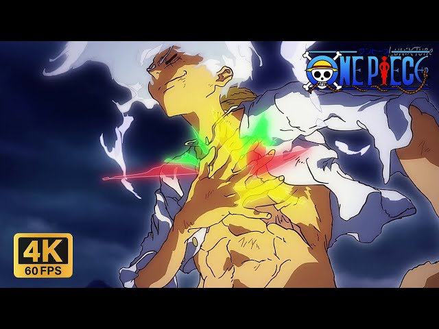 Luffy loses Gear 5 and Forces his Heart Beat again | One Piece Episode 1072 [4K 60FPS]