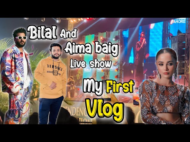 Happy Independence Day || Bilal Saeed || Aima Baig || Saeed Latif || Live Concert DHA V Lahore 2024