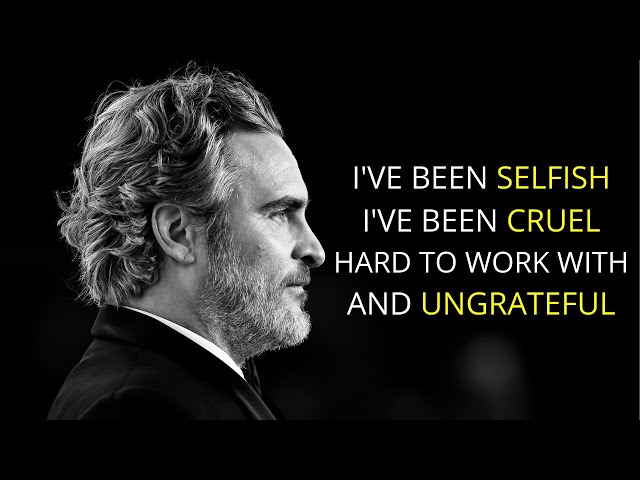 Joaquin Phoenix Motivational Speech | Joker Inspirational Video | Always UP Motivation