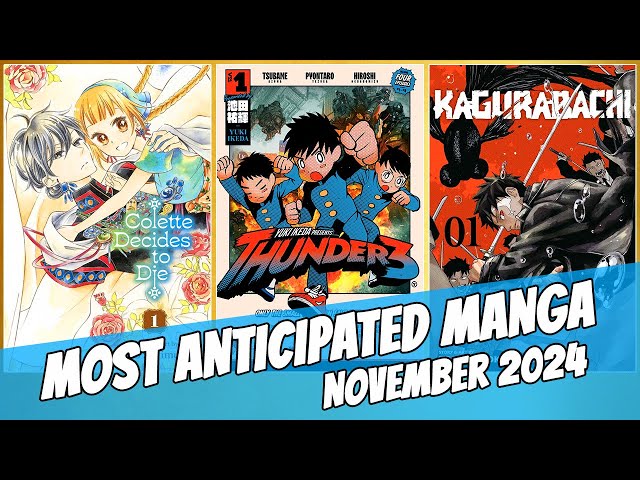 NEW MANGA YOU NEED TO BUY THIS MONTH! | November 2024