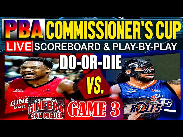 GINEBRA VS MERALCO GAME 3 | PBA QUARTERFINALS LIVE PLAY BY PLAY REACTION