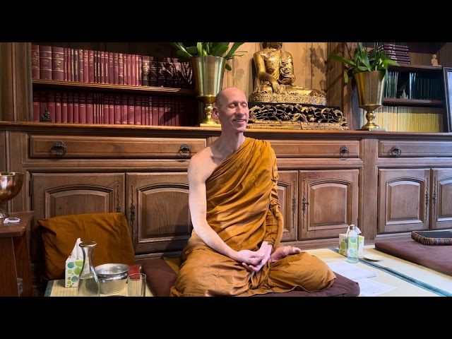 Mindfulness, the Five Recollections, and Perception, with Ajahn Wade