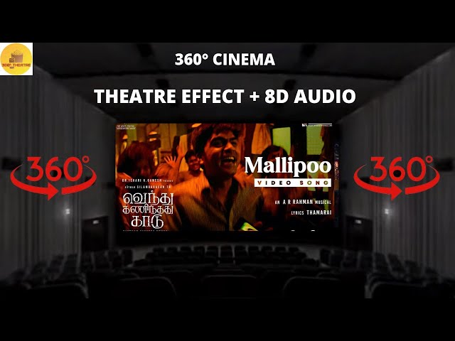 Mallipoo Video Song REACTION | VTK | HDR | Silambarasan TR |360° CINEMA#str#kollywood#song #trending