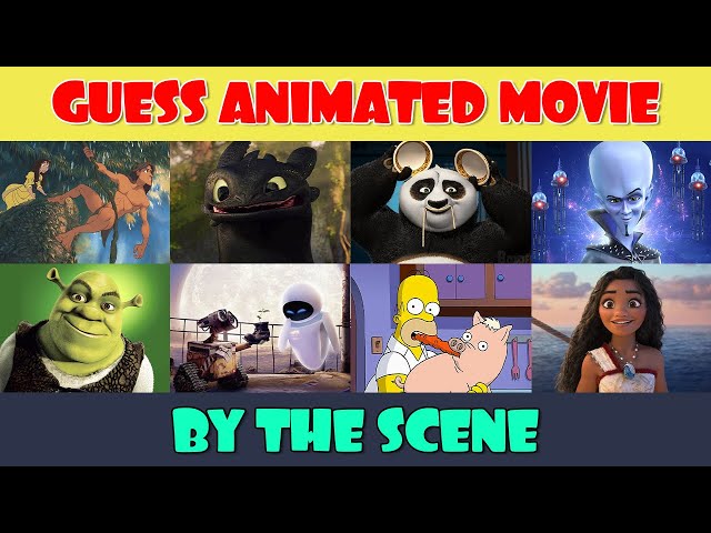 Guess the 50 Animated Movies by the Scene