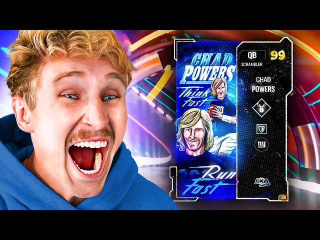 They Really Dropped a 99 Chad Powers 😂