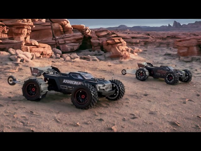 Arrma Kraton  8s vs 12s 1/5 EXB v1 vs v2