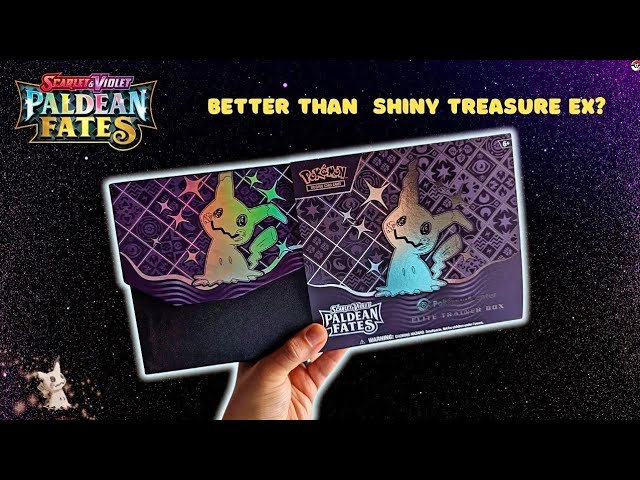 Shiny Hunting! Opening Pokémon Center Edition Paldean Fates ETB!