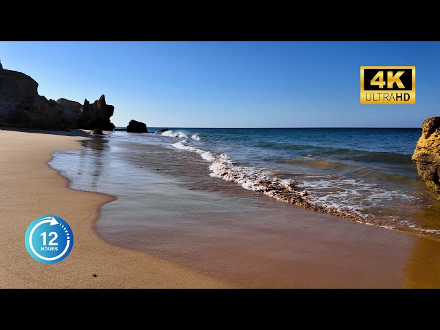 🌊 Sleep Deeply: Gentle Ocean Tides ASMR, 4K Video