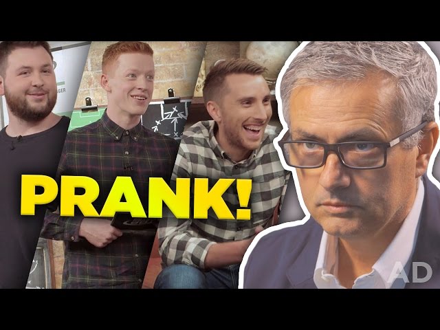 José Mourinho PRANKS Football Daily!