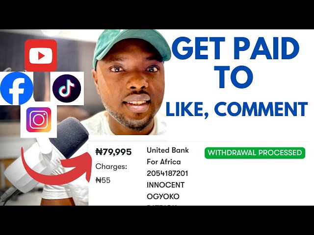 Make money liking Facebook, TikTok or YouTube videos (Live withdrawal)