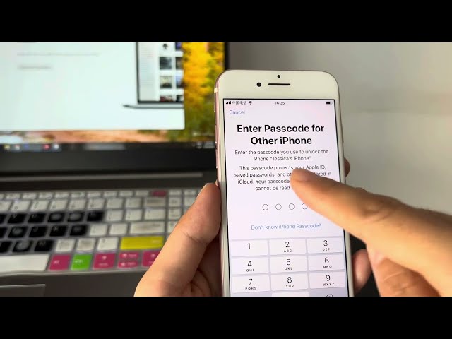 Enter Passcode for Other iPhone after a Factory Resetting during the Setup Must-knows.