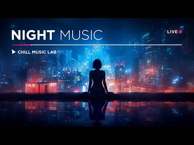 Night Cyber Music for Deep Focus | Relaxing Radio