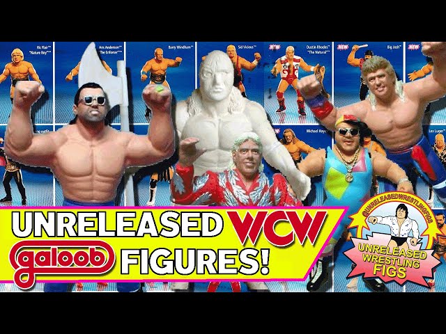 UNRELEASED WCW Galoob Wrestling Action Figures - Part 1