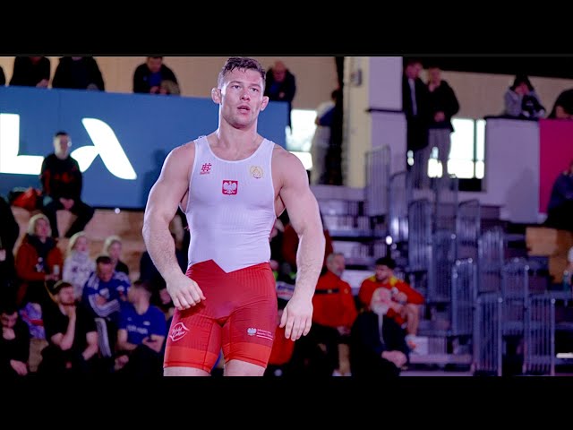 Szymon Szymonowicz (POL) vs Karen Khachatryan (ARM) 87kg final! Greco-r men wrestling tournament.