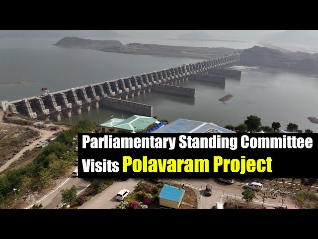 Parliamentary Standing Committee Visits the Polavaram Project | Megha Engineering