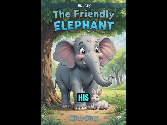 The Friendly Elephant - English Stories For Kids | Moral Stories In English | Short Story In English