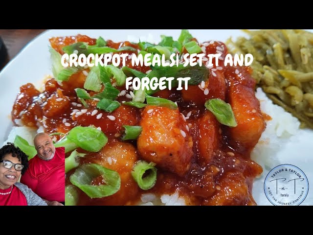 THE BEST CROCKPOT ORANGE CHICKEN RECIPE EVER#amazing#cooking #crockpotrecipes #crockpotrecipe