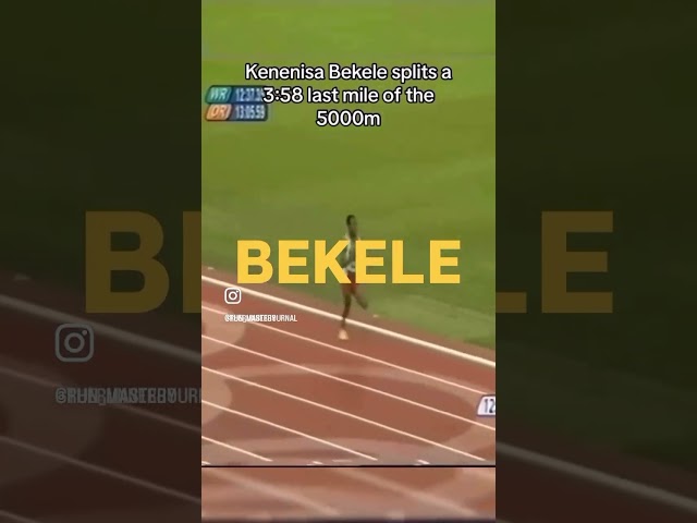 Kenenisa Bekele 🏃🏽‍♂️🔥 #running #atletismo #olympics #sports #athlete #ethiopia #runner #correr