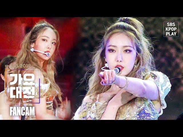 [2019 가요대전] 여자친구 신비 '해야 + 열대야' (GFRIEND SinB 'Sunrise + Fever' FANCAM)│@2019 SBS Music Awards