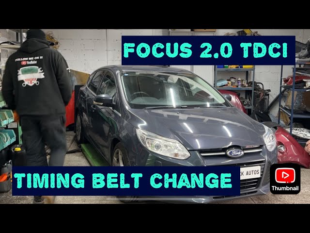 Ford Focus Titanium X 2.0 Diesel Timing Belt And Water Pump Replacement Part 1