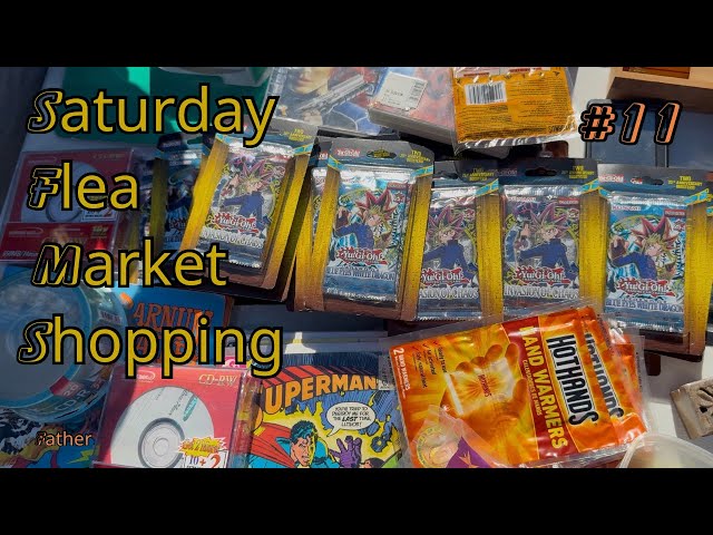 Awakening the Heart of the Cards at a Flea Market | Saturday Flea Market Shopping