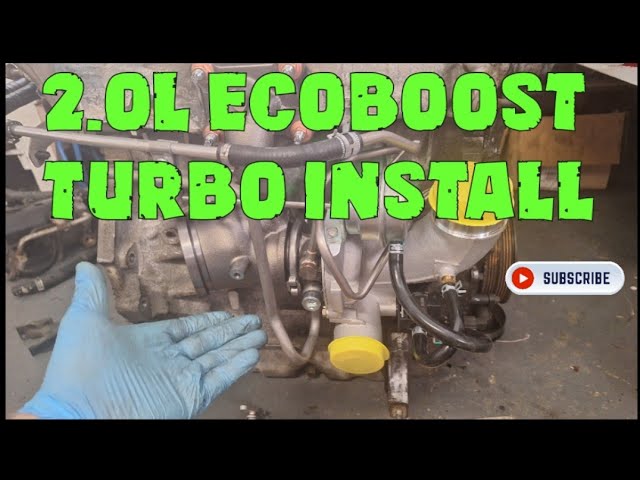 Turbocharger Installation | Ford 2.0 Ecoboost (Focus ST, Escape, Fusion, MKC, MKZ)