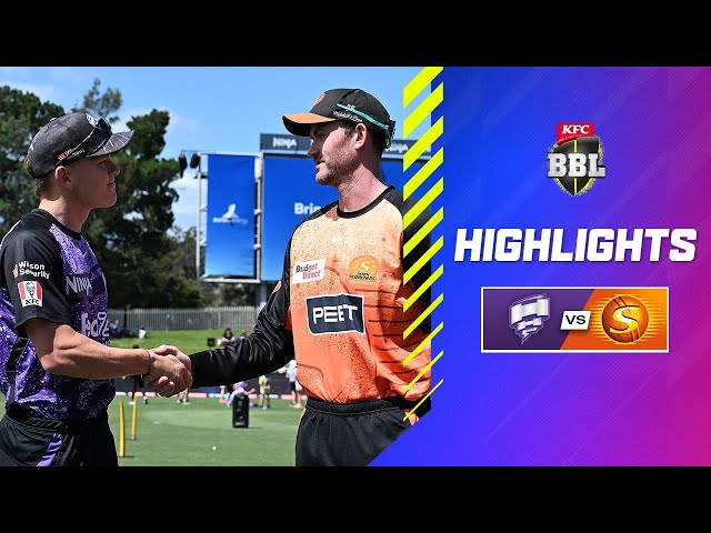 Hobart Hurricanes v Perth Scorchers Match Highlights | #BBL14