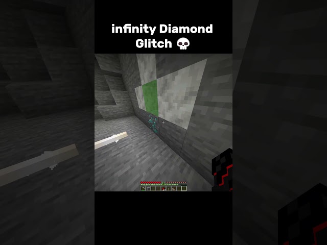 Minecraft Infinite Diamond Glitch