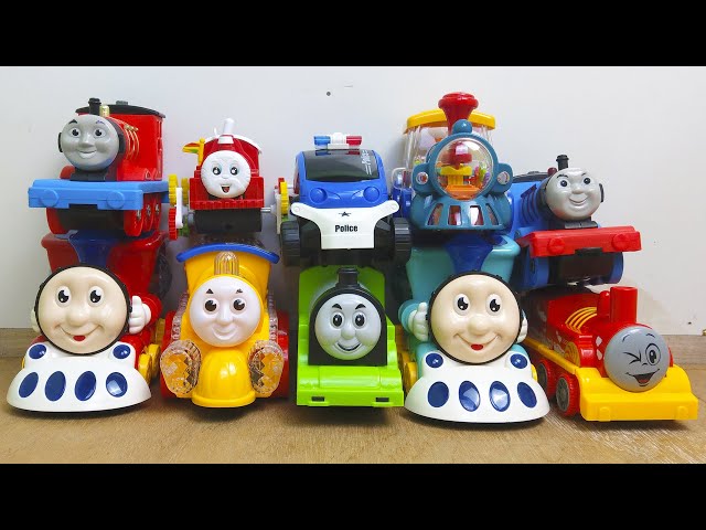 Satisfying with Unboxing HABA Transport Vehicles Thomas Train Ambulance Fire Truck Rescue | ASMR