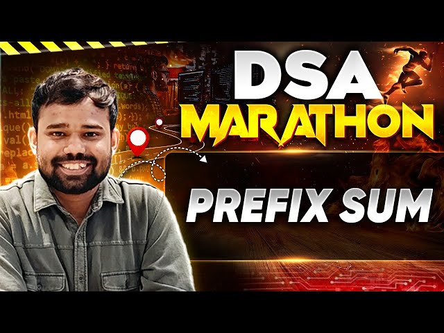 Master Prefix Sum with Abhinav Awasthi| GeeksforGeeks