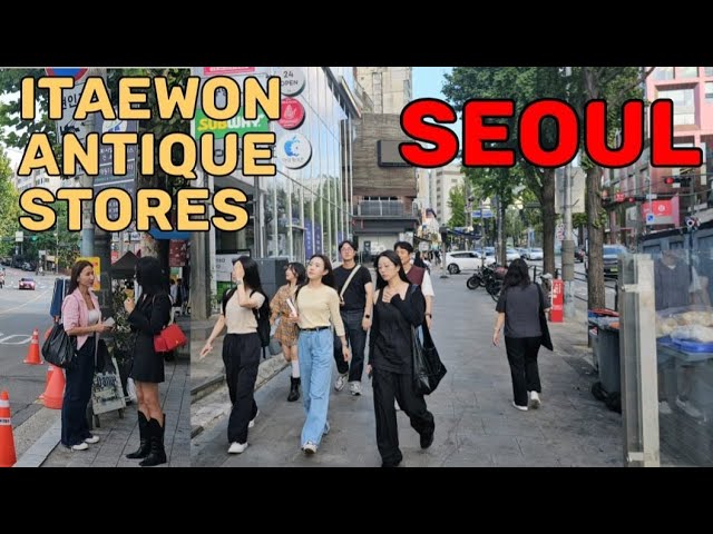 Itaewon Antique Furniture Street Tours Seoul's Hidden Gem 2024 Walking Tour