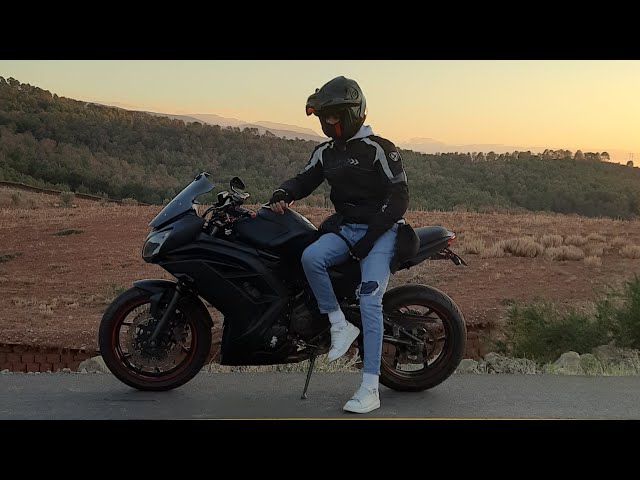 travel with me to morocco  Kawasaki ER6F 650cc